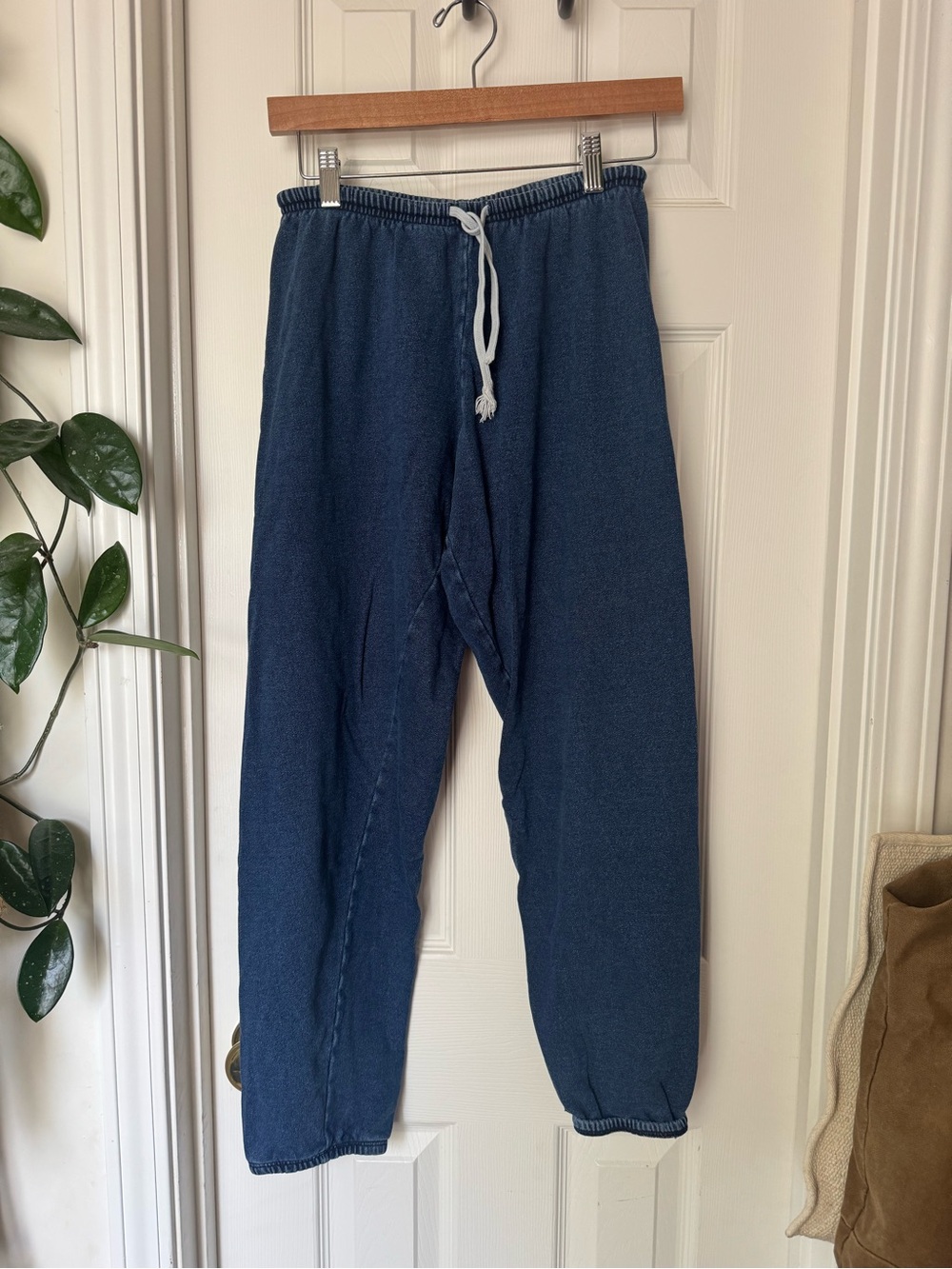 Classic Navy vintage American apparel Drawstring Sweatpants